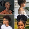 Frisyrer för svarta kvinnor med naturligt hår