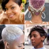 Korta frisyrstilar för svarta kvinnor