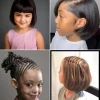 Korta hårklippningar för små tjejer