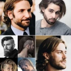 Långt hår för män
