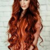 Rött hår långt