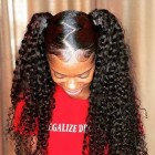 Frisyrer för svarta tjejer med långt hår