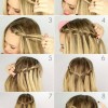Lätt fläta frisyrer för långt hår